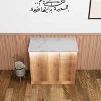 ركن قهوة أنيق ومناسب للمساحات الصغيرة،