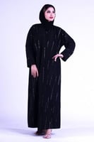 عبايه شموه اسود