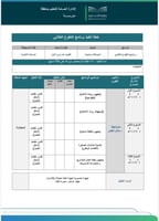 التطوع الطلابي ( ثانوي )