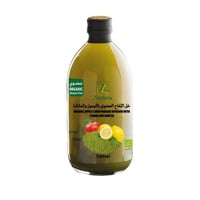 خل التفاح العضوي بالليمون والماتشا 500 جم