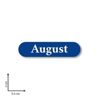 ستيكر شهر August