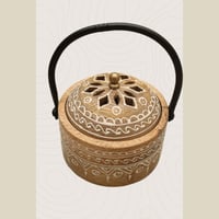 مبخرة الشنطة الخشبية