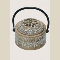 مبخرة الشنطة الخشبية