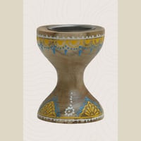 مبخرة خشبية دائرية بتصميم تقليدي