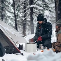 ذراية هواء ألمنيوم قابلة للطي للطبخ والتخييم