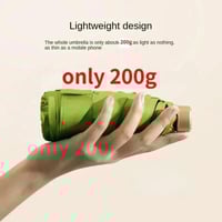 مظلة جيب صغيرة قابلة للطي – حماية من المطر والشمس...