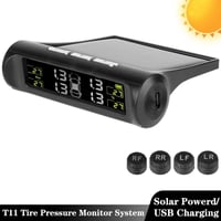 طقم حسّاس ضغط الكفرات خارجي (4 قطع) — TPMS شمسي/US...