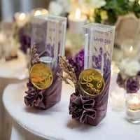 فواحة منسقة بورد اللافندر (12) حبات