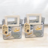 هديه كوب و شموع