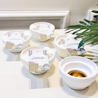 مبخرة مصنوعة بالجبس بتنسيق ياباني