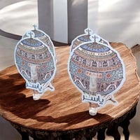 تولات زجاجية مع ثيم(12 حبات )