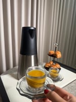 طقم فناجيل قهوه 6 فناجيل مع 6 قاعدات