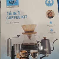 مجموعة لصنع القهوة شنطة ١٦ قطعة