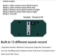 جهاز انذار صوتي طاقة شمسية/كهرباء - الاصدار الجديد...