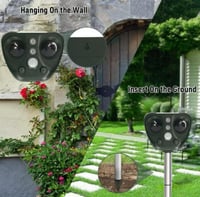 جهاز انذار طارد للحيوانات بالموجات فوق صوتبة