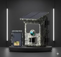 كاميرا درب الصيد والتتبع بالطاقة الشمسية