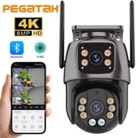 كاميرات مراقبة واي فاي - عدستين بدقة 8mp