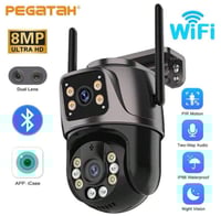 كاميرات مراقبة واي فاي - عدستين بدقة 8mp