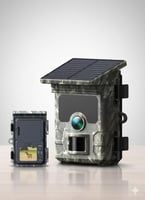 كاميرا درب الصيد والتتبع بالطاقة الشمسية