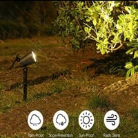 إضاءات حدائق واحواش ومواجهات مباني بالطاقة الشمسية