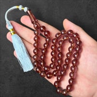 سبحة زعفران برائحة 11 ملم