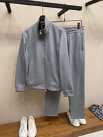 بدلة رياضية كاجوال Stefano Ricci grey cotton-blend...