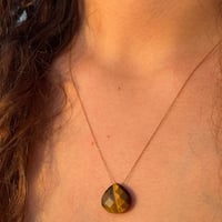 Pear necklace