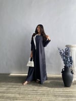 عبايه #62 رمادي