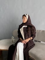 عبايه #61 بني