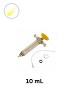 أبرة غر للطيور بأنبوب سيليكون