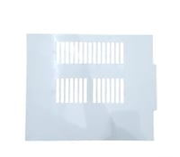 فاصل بلاستيك بفتحات 2GR لاقفاص 90-120