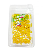 حجول مطاط مقاس 4.5مم R4W لون اصفر