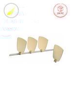 حواجز للمجثم إيطالي لعزل الطيور لون أبيض وأخضر