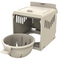 عش خارجي مع باب علوي مقاس 10 ( لون اخضر ) 2GR