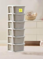 منظم ادراج بلاستيك 4, 5, 6 أدوار متعددة المقاسات م...