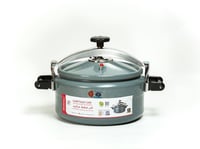 قدر ضغط جرانيت عريض بادريق لون رصاصي