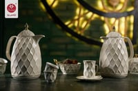 طقم روز للقهوه والشاي جديدة، سعة 1 لتر، موديل 2323...