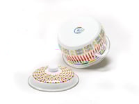 طقم قدور غضار نقشة عسيرية 5 قطع