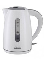 غلايه مويه بادريق 1.7 لتر بلاستيك لون أبيض