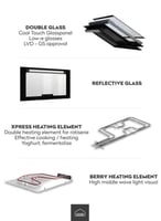 فرن بادريق الكهربائي التركي، متعدد الأحجام (أحجام...