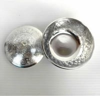 سكرية المنيوم منقوشة، فضي، تايلندي، متعددة المقاسا...