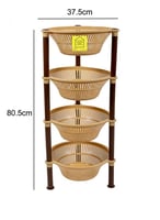 رفوف بلاستيك للمطبخ دائرية