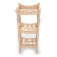 ارفف حمامات بلاستيك 3 أدوار