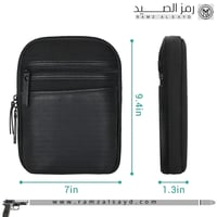 شنطة مسدس 9 ملم + 2 مخزن