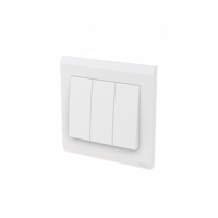 مفتاح 10AX أمبير ثلاثي اينورا - أبيض