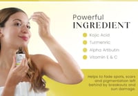 الموس مصل حمض الكوجيك العضوي من ALMOES مع فيتامين...