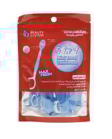 فرشاة ومعجون مع خيط تنظيف الاسنان من بيوتي سيستم ,...