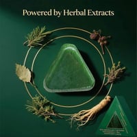 شامبو صلب طبيعي بخلاصة الأعشاب الخضراء