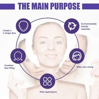 ستيكـر شد الوجه والرقبة - 40 قطعة لنتائج فورية