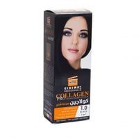 صبغة شعر بالكولاجين - اللون اسود